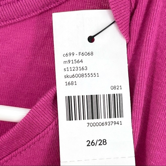 Lane Bryant Women's Plus Size Long-Sleeve Ribbed Knit Tee - 26/28 - Picture 6 of 6